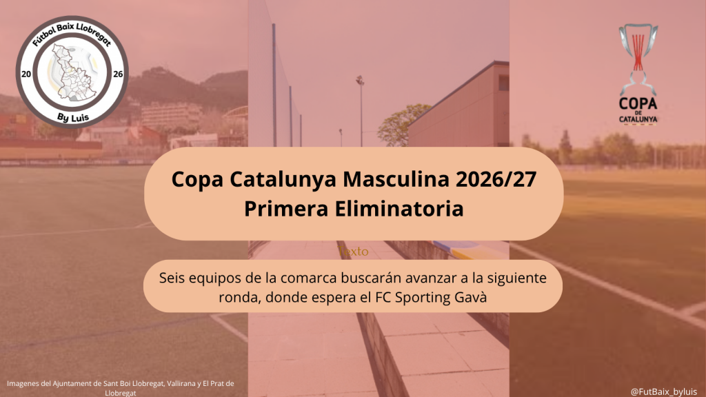 Copa Catalunya Masculina – Primera Eliminatoria – Previa «La oportunidad de hacer historia»