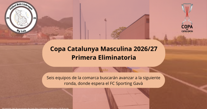 Copa Catalunya Masculina – Primera Eliminatoria – Previa «La oportunidad de hacer historia»
