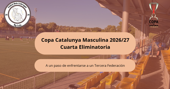 Copa Catalunya – 4ª Eliminatoria – previa – «A un paso de enfrentarse a un Tercera Federación»